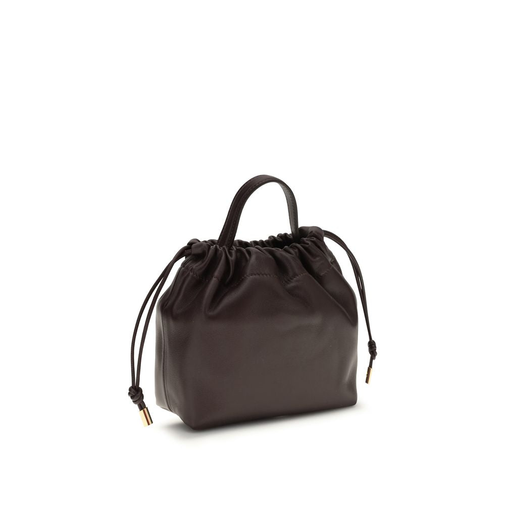 Chloé Black Calf Leather Bos Taurus Shoulder Bag