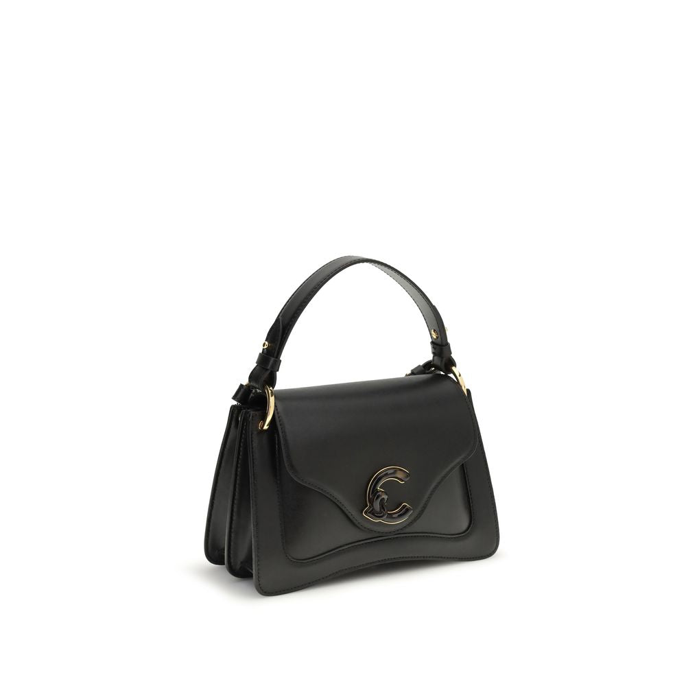 Coccinelle Black Calf Leather Bos Taurus Shoulder Bag