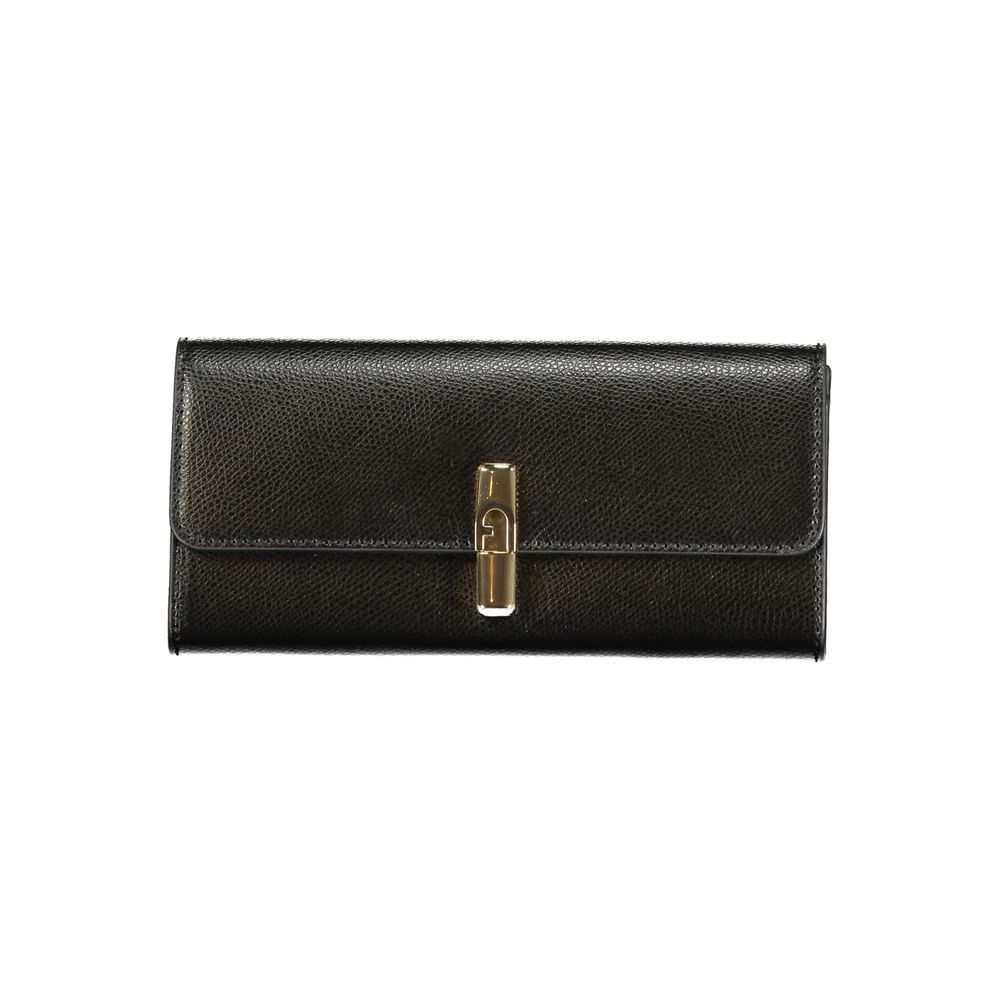 Furla Nero Leather Women Wallet