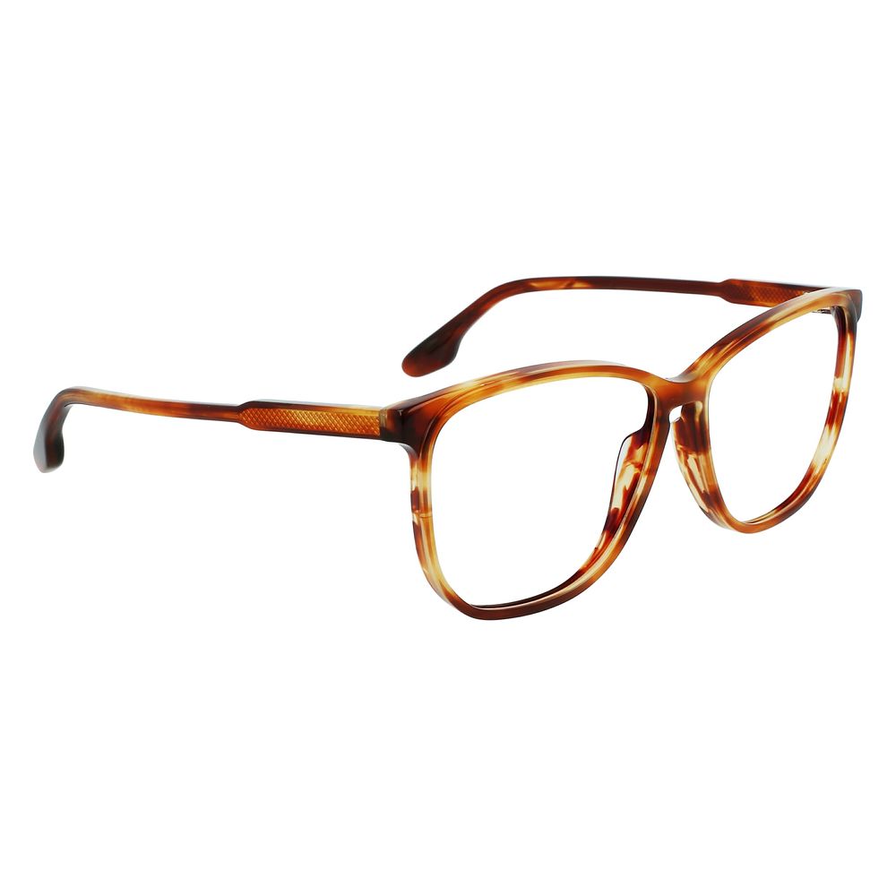 Victoria Beckham Brown Acetate Glasses (Frames)
