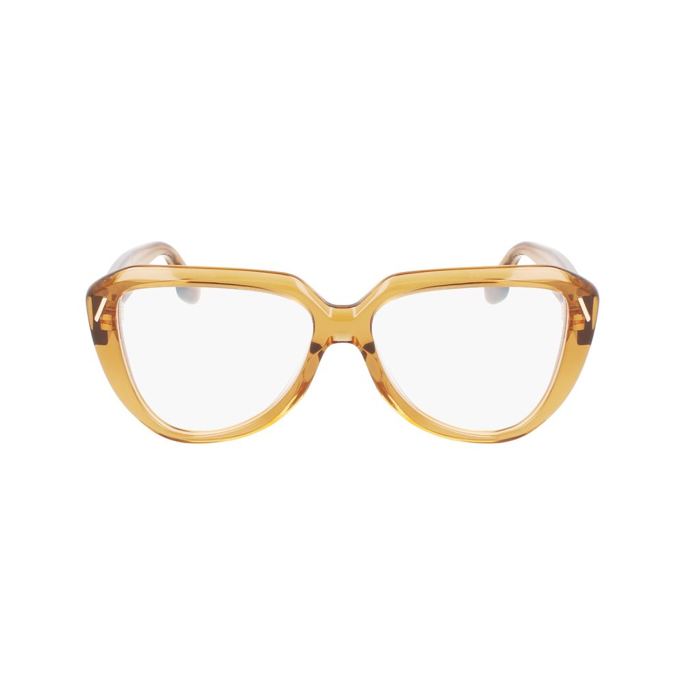 Victoria Beckham Brown Acetate Glasses (Frames)