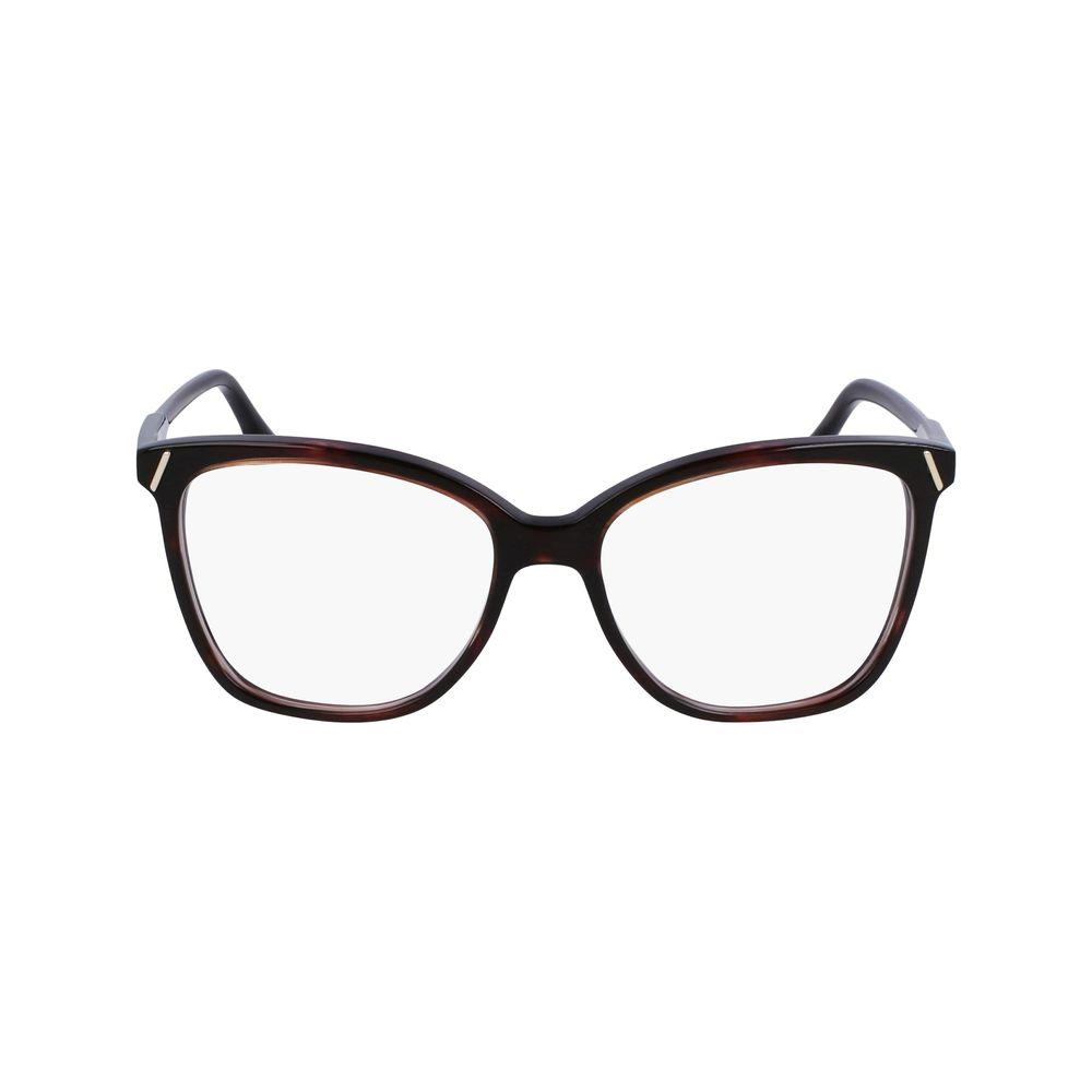 Victoria Beckham Brown Acetate Glasses (Frames)