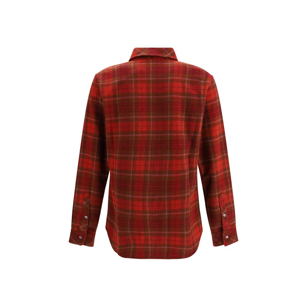 God's True Cashmere Multicolor Cashmere Pattern Shirt