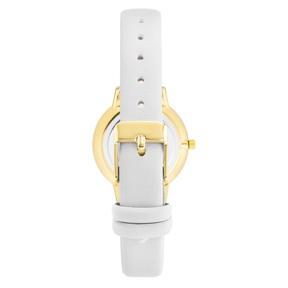 Juicy Couture White Plastic Dress Watch