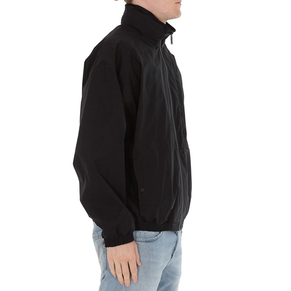 Marcelo Burlon Black Cotton Bomber