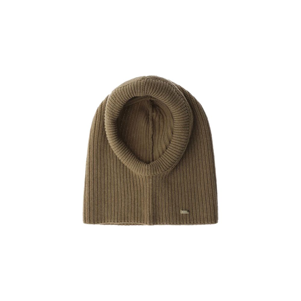 Herno Brown Wool Beanie