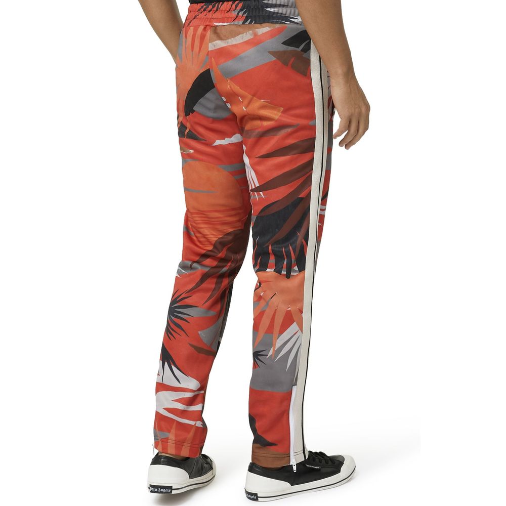 Palm Angels Red Polyester Athletic Pants
