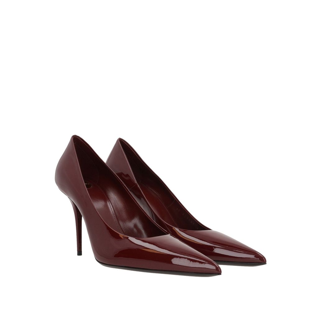 Saint Laurent Multicolor Calfskin Platform Pumps