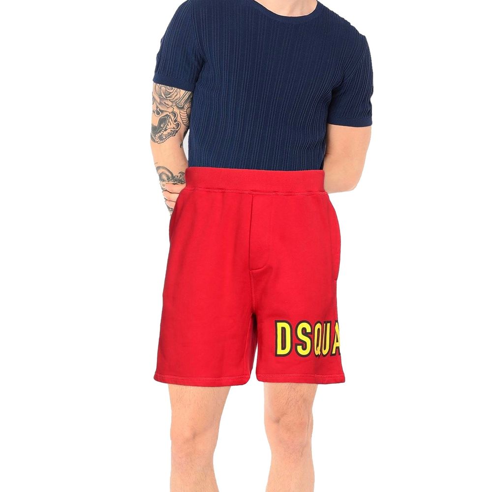 Dsquared² Red Cotton Sportswear