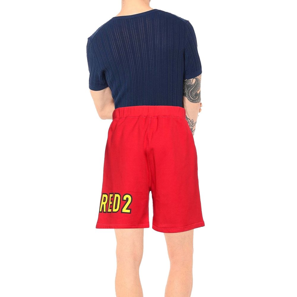 Dsquared² Red Cotton Sportswear