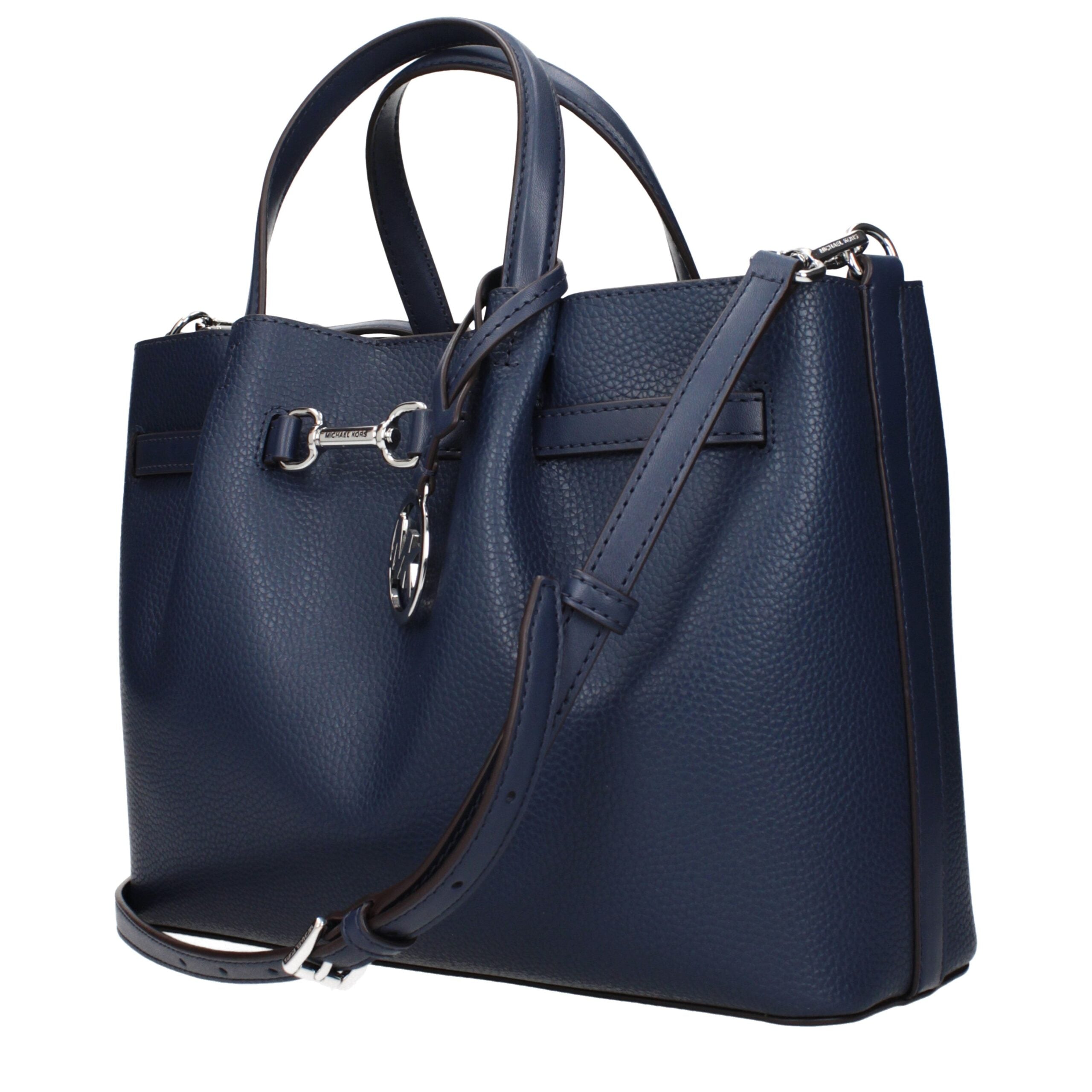 Michael Kors Blue Leather Handbag