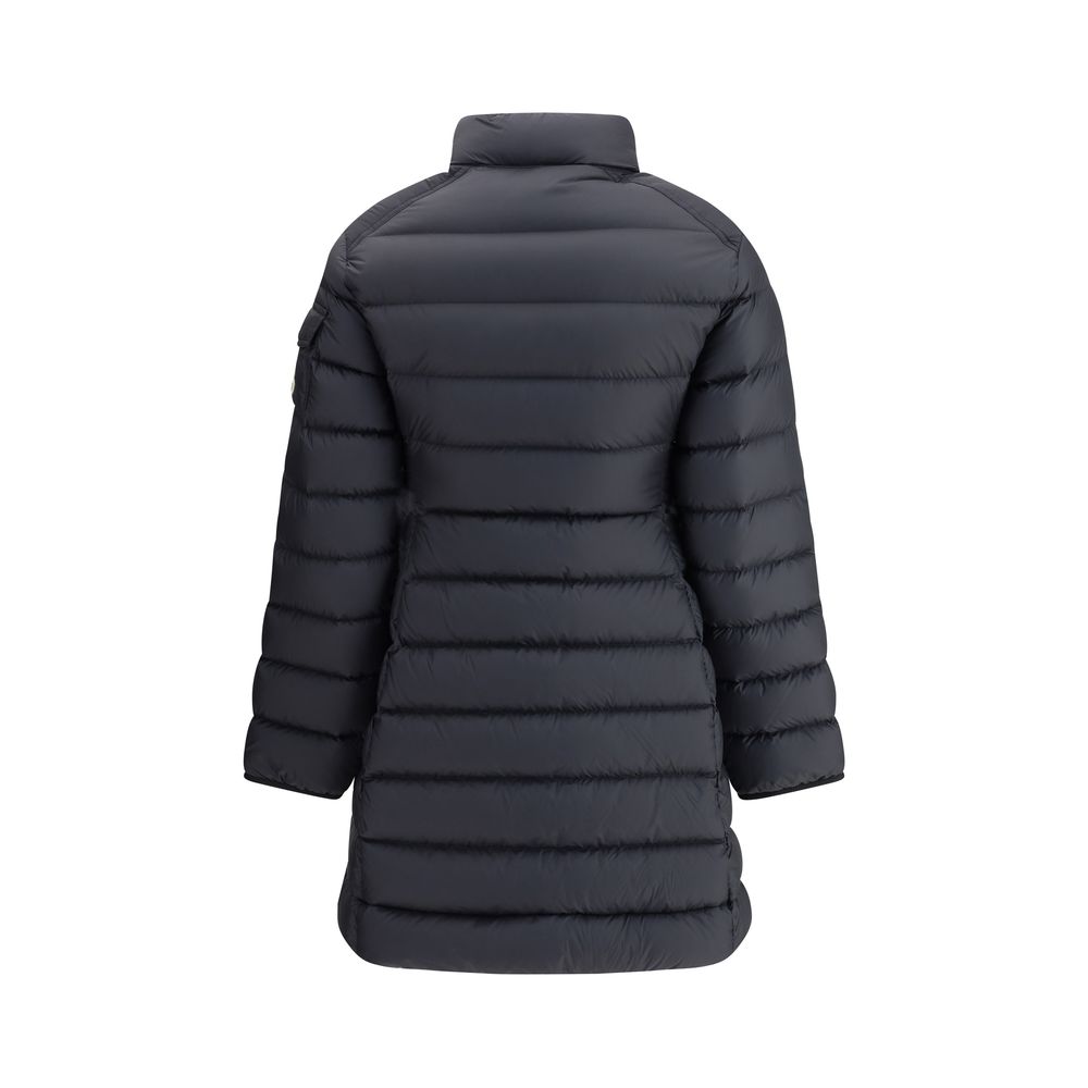Moncler Black Polyester Coat