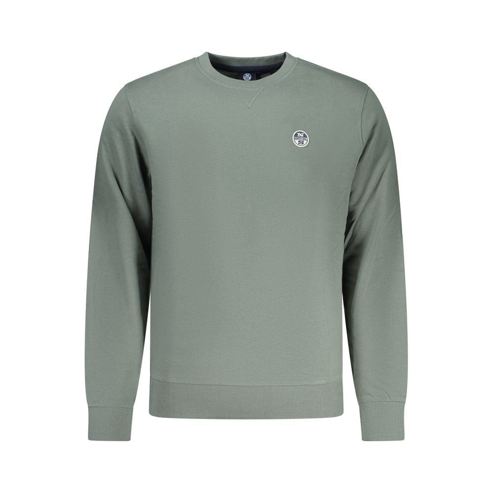 North Sails Verde Cotton Men Sweatshirt