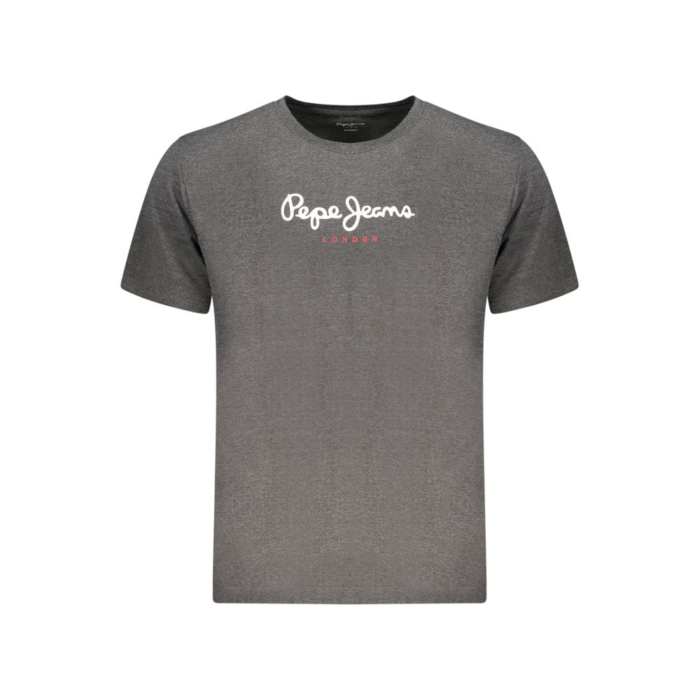 Pepe Jeans Gray Cotton Sportswear