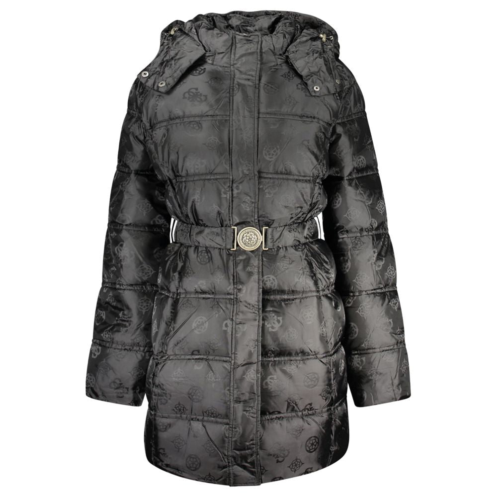Guess Jeans Black Polyamide Women's Jacket