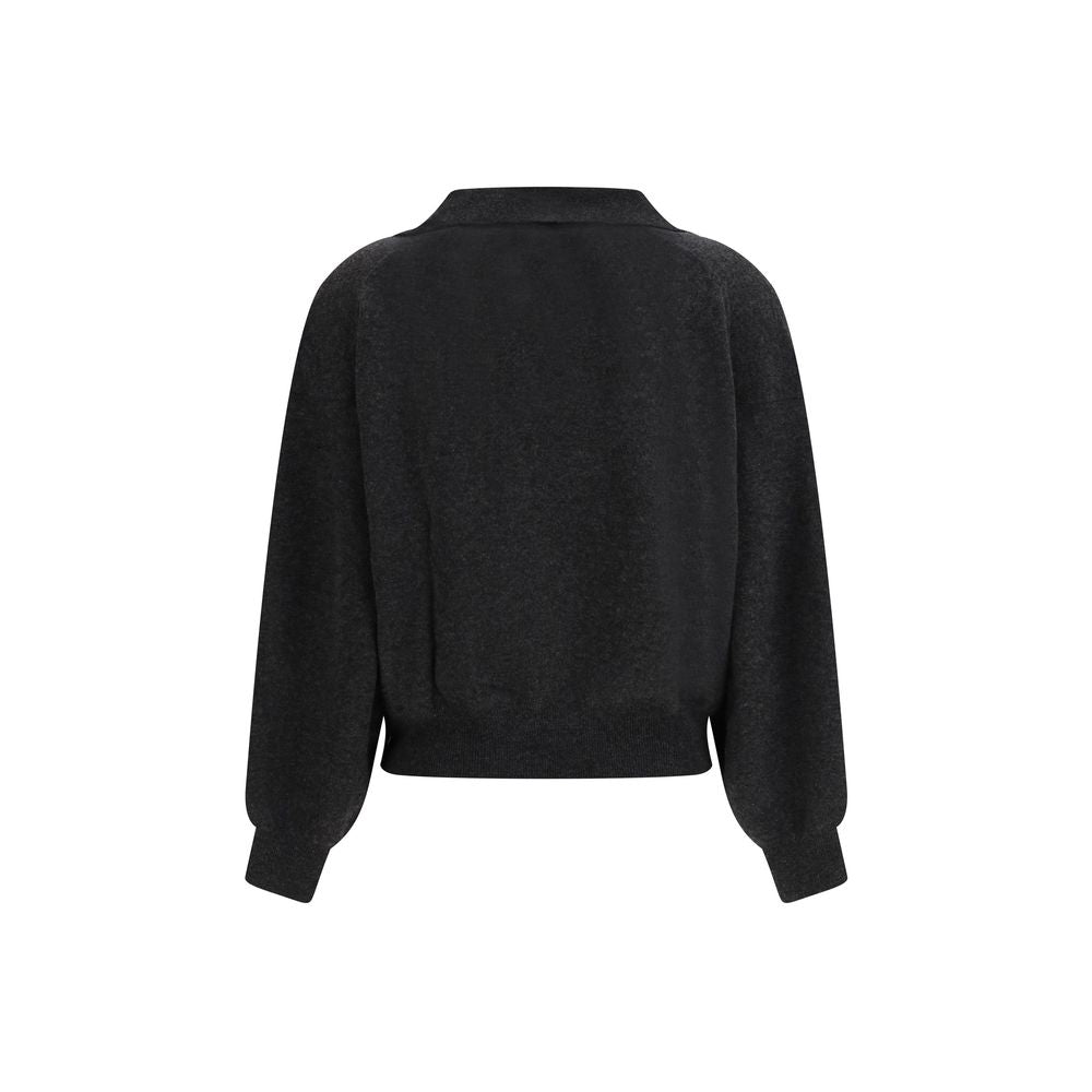 Lisa Yang Gray Cashmere Sweatshirt