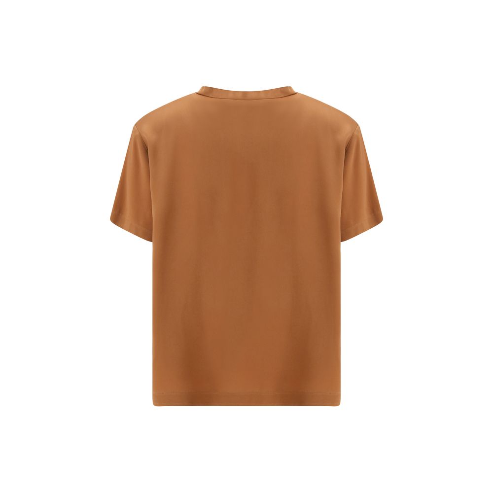 Fabiana Filippi Beige Viscose T-Shirt