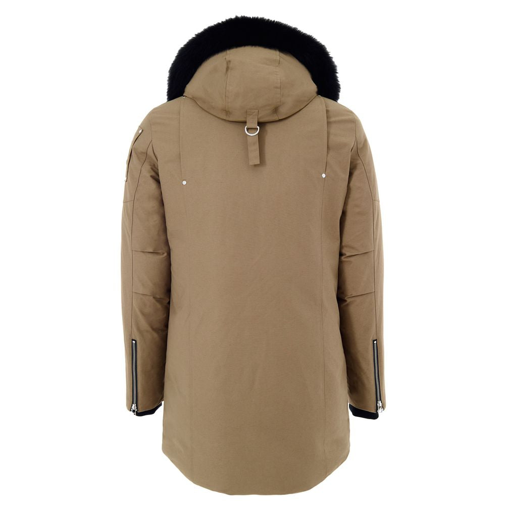 Moose Knuckles Beige Nylon Parka