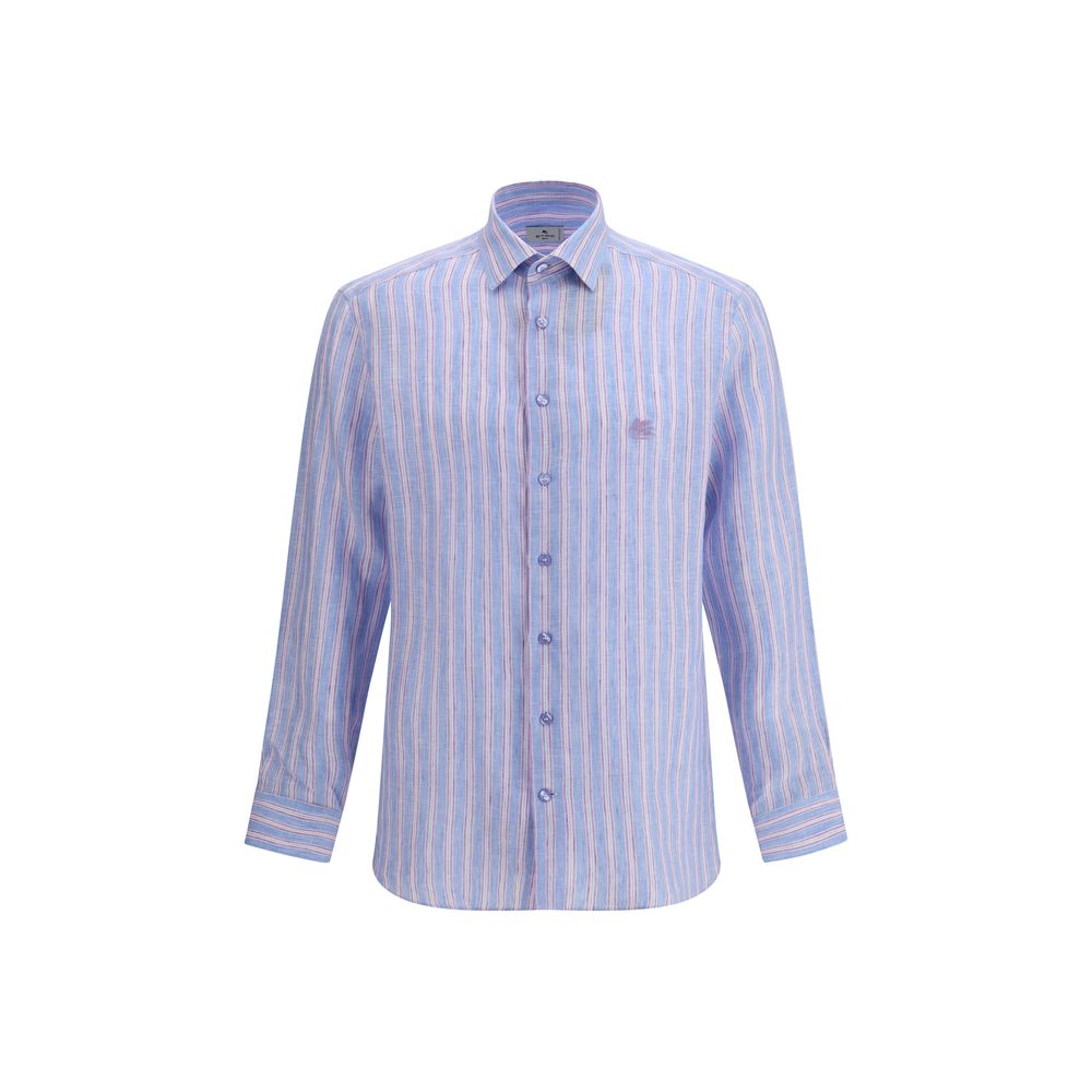 Etro Multicolor Linen Shirt