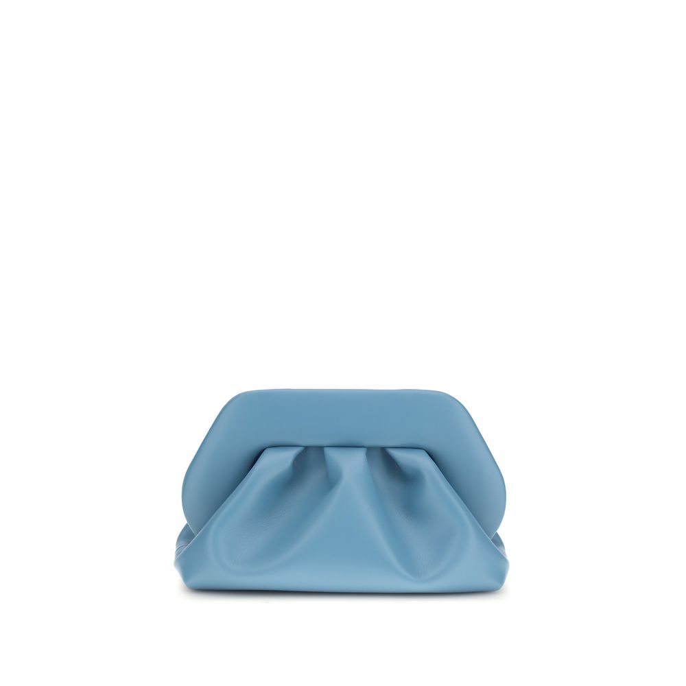 THEMOIRè Blue Other Fibres Clutch Bag