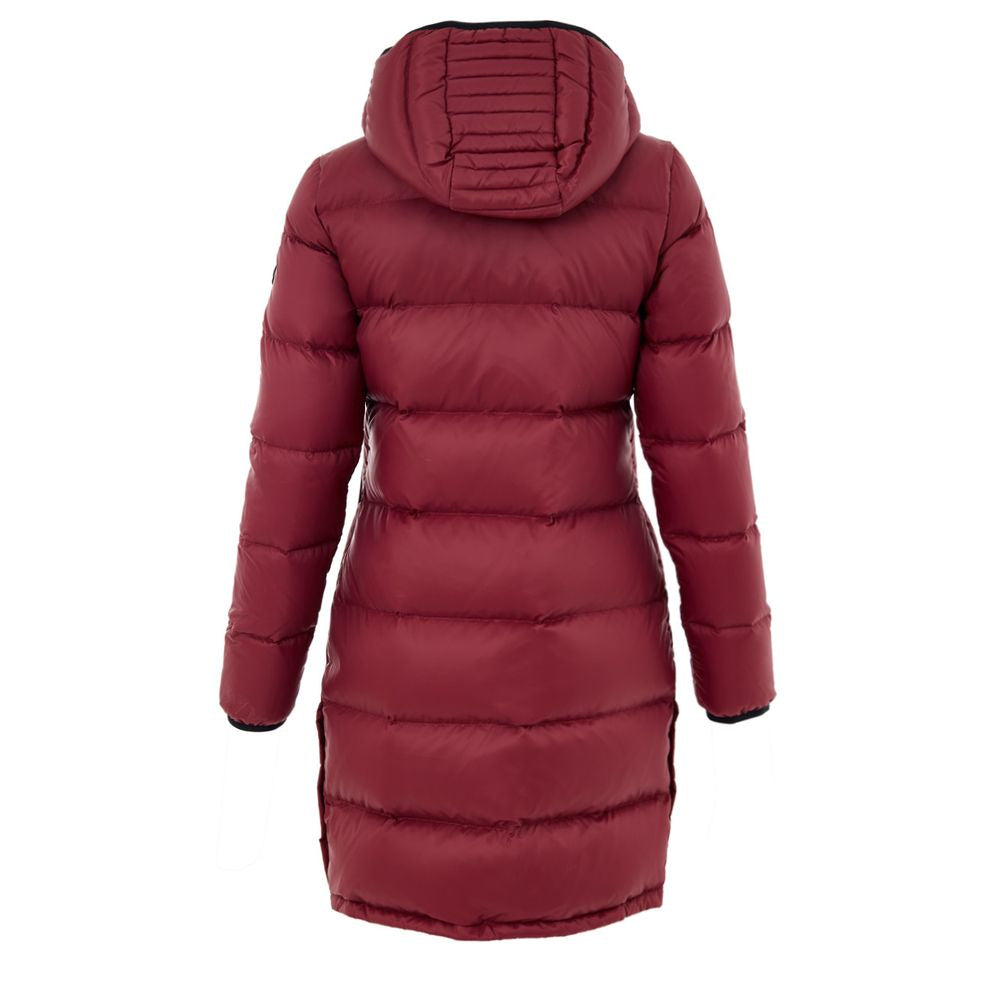 Moose Knuckles Bordeaux Cotton Full-Length Jacket