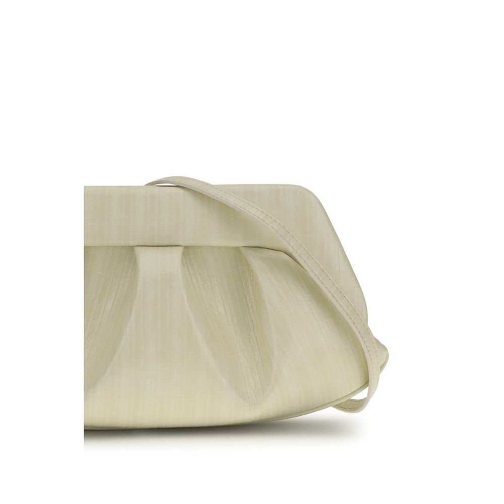 THEMOIRè White Polyethylene Clutch Bag