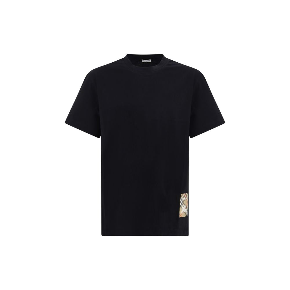 Burberry Black Cotton T-Shirt