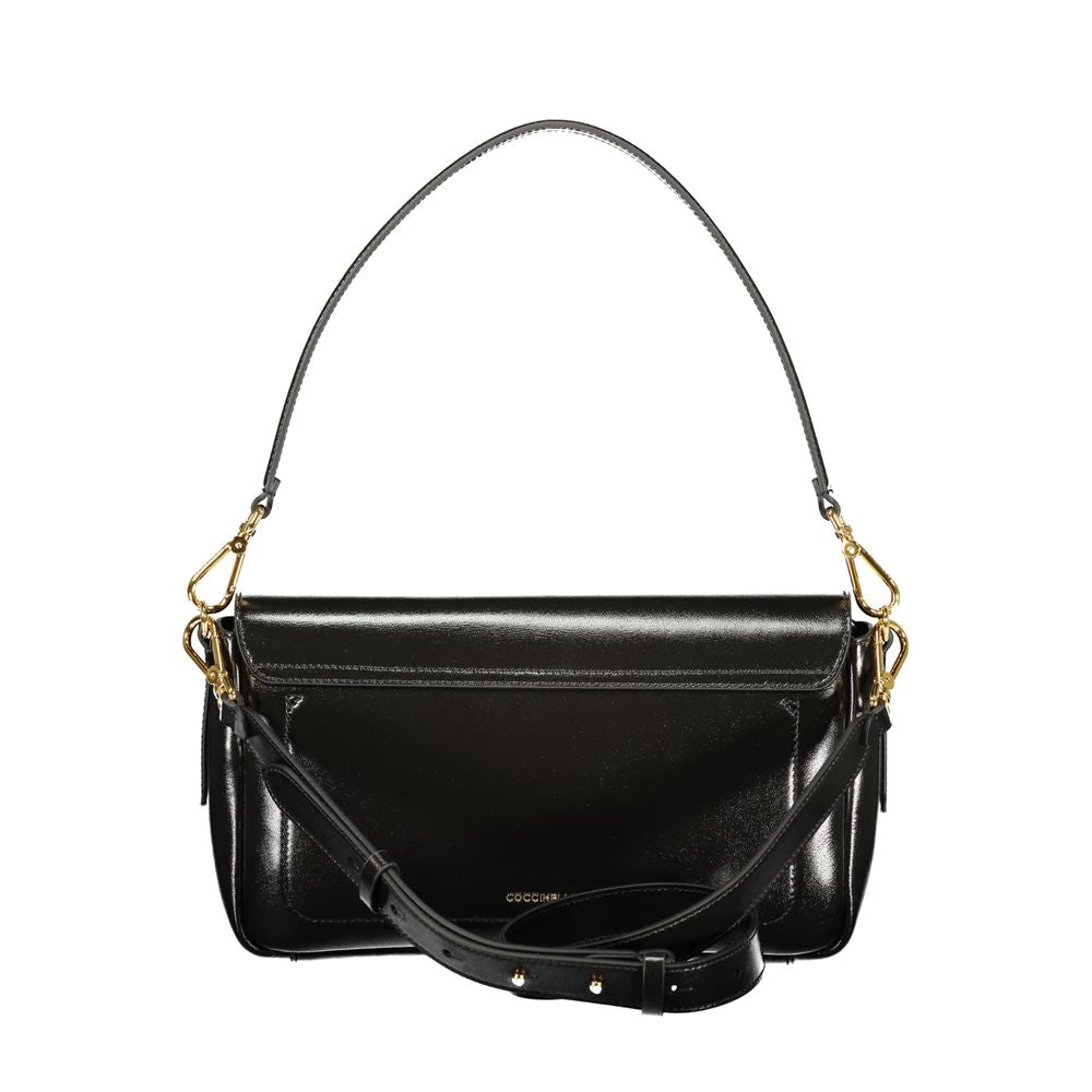 Coccinelle Black Leather Women Handbag