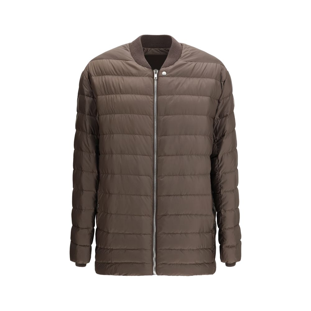 Moncler x Rick Owens Brown Goose Down Bomber