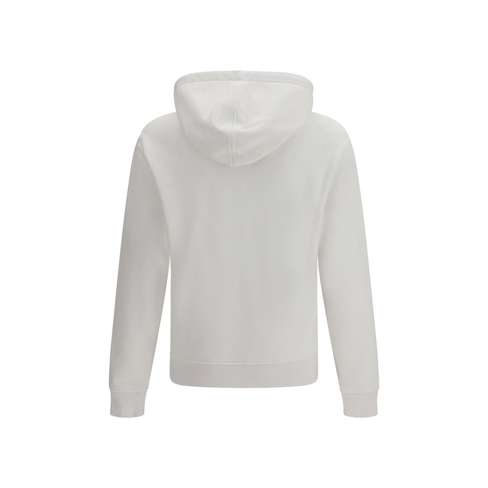 Ami Paris White Cotton Sweatshirt