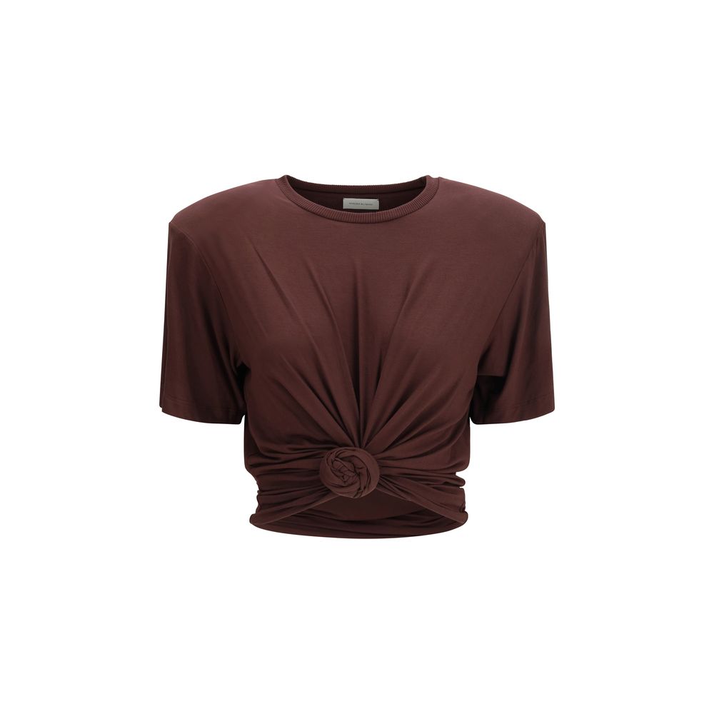 Magda Butrym Brown Copper T-Shirt
