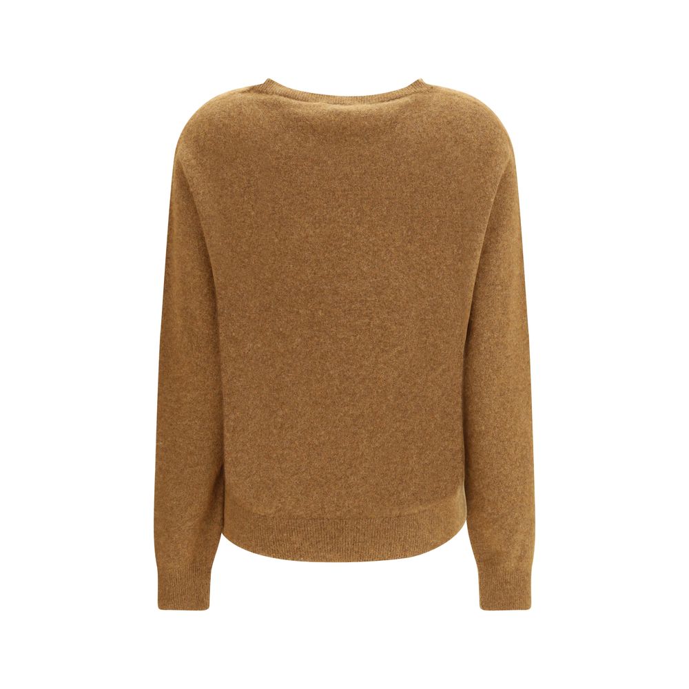 The Row Brown Cashmere Sweater