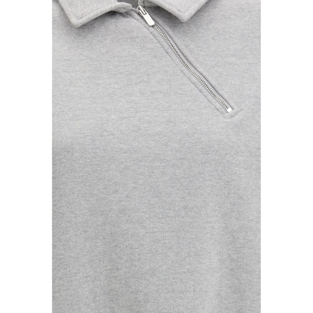 Miu Miu Gray Cotton Sweatshirt