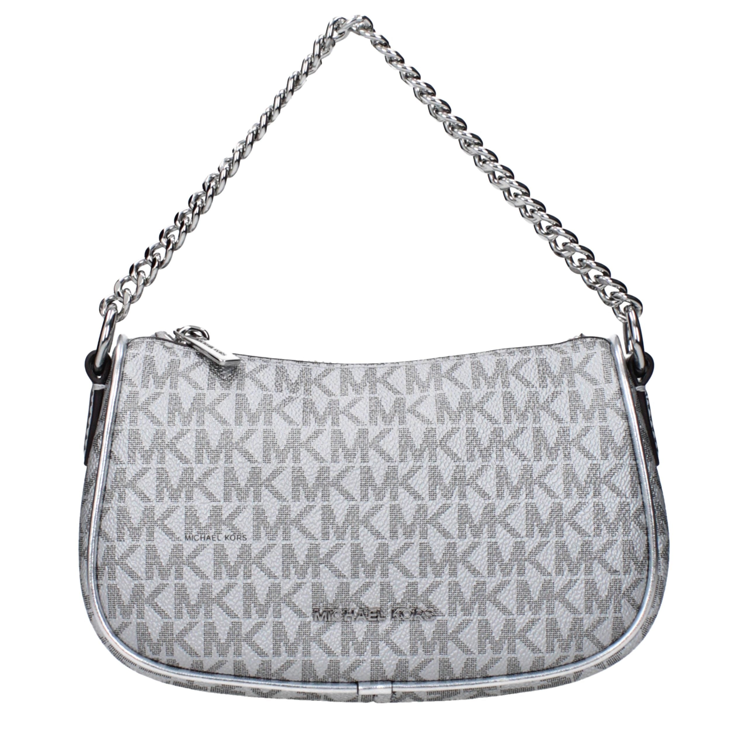 Michael Kors Gray Fabric Handbag