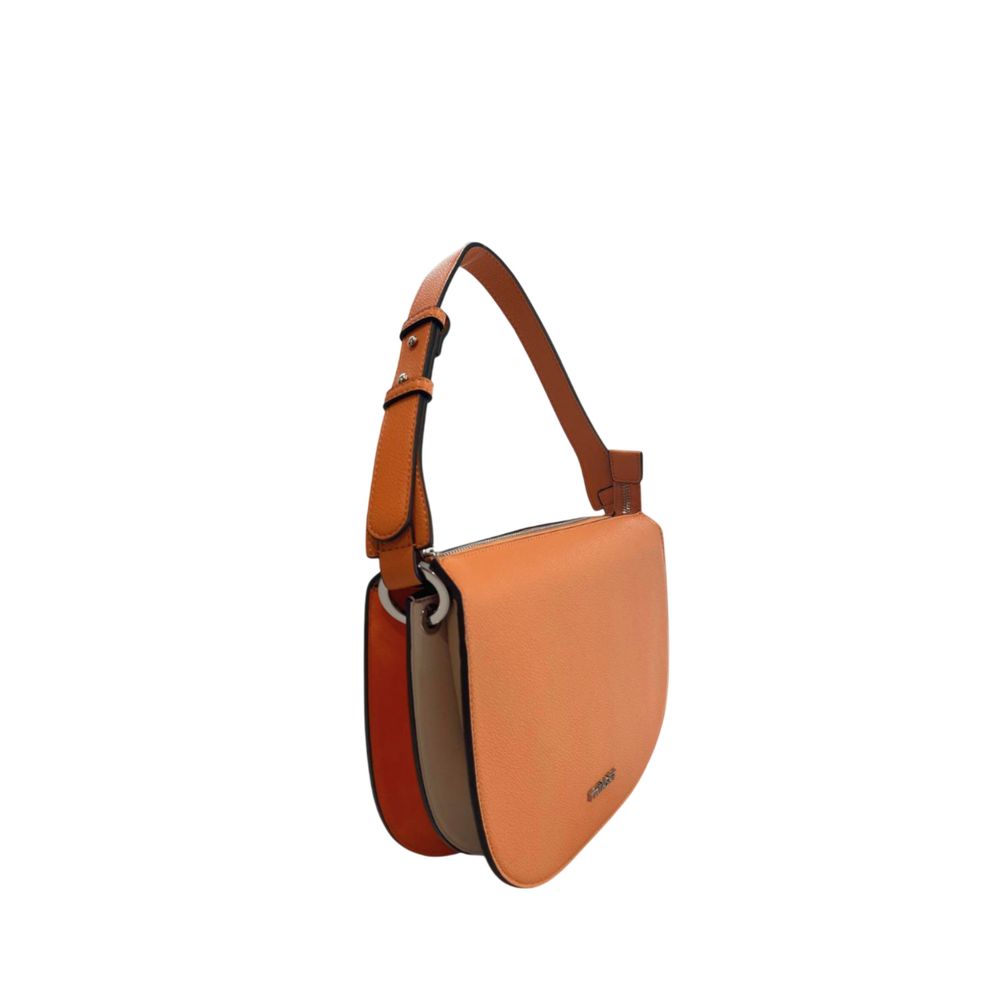 Twinset Orange Polyurethane Women Shoulder Bag