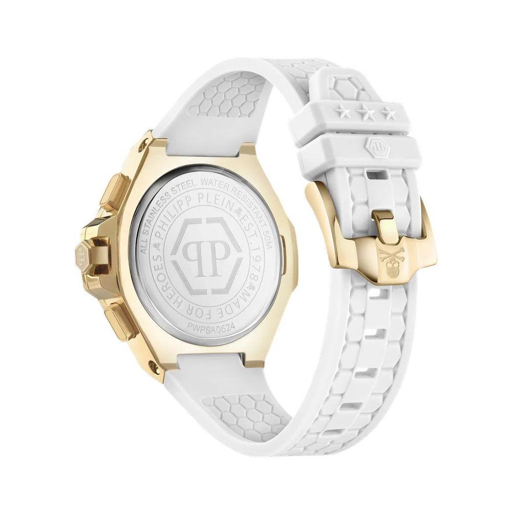 Philipp Plein White Synthetic Dress Watch