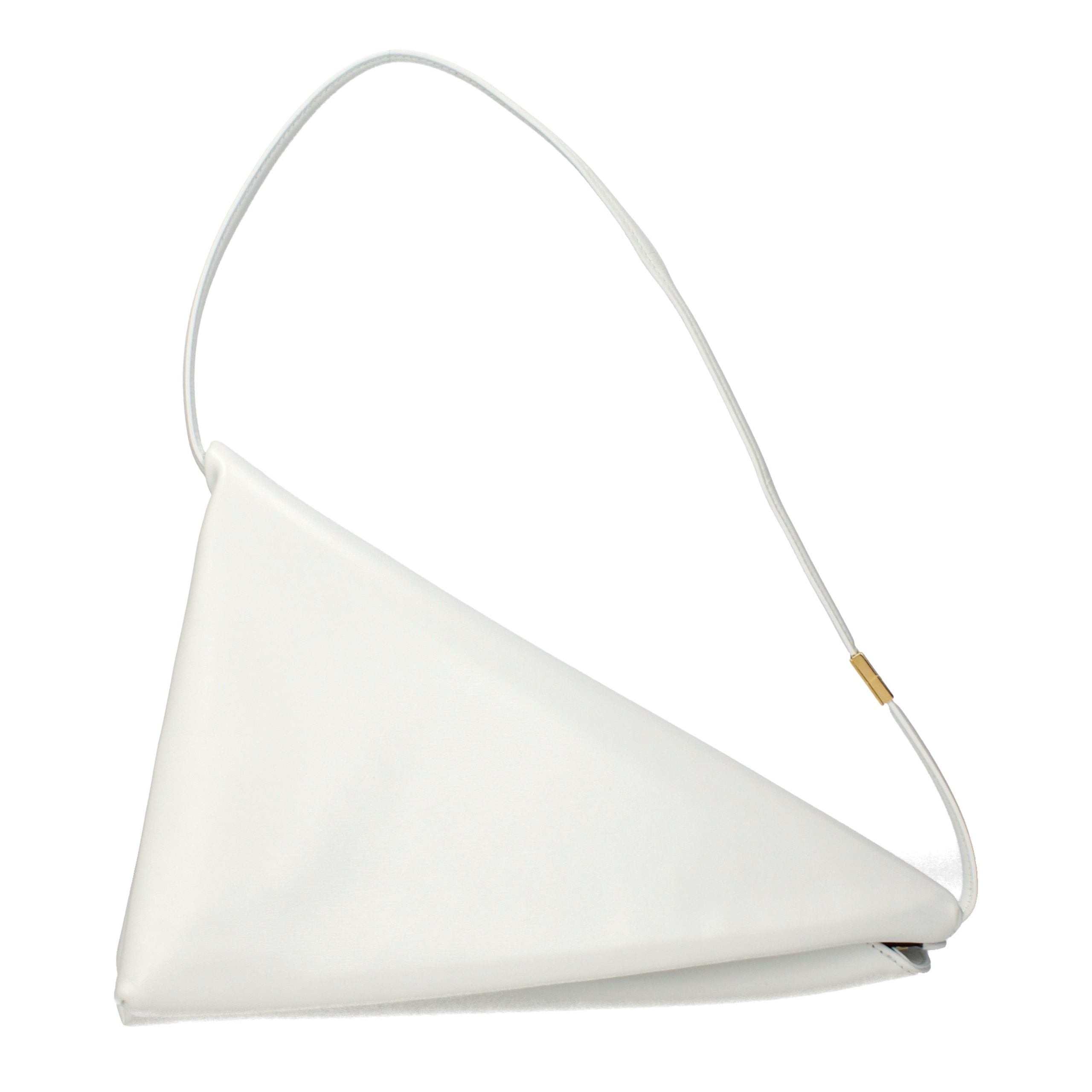 Marni White Leather Shoulder Bag