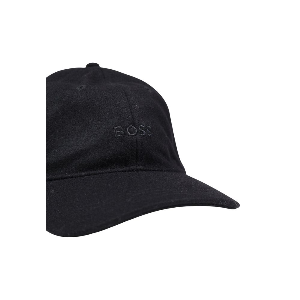 Hugo Boss Black Wool Cap (Baseball Hat)