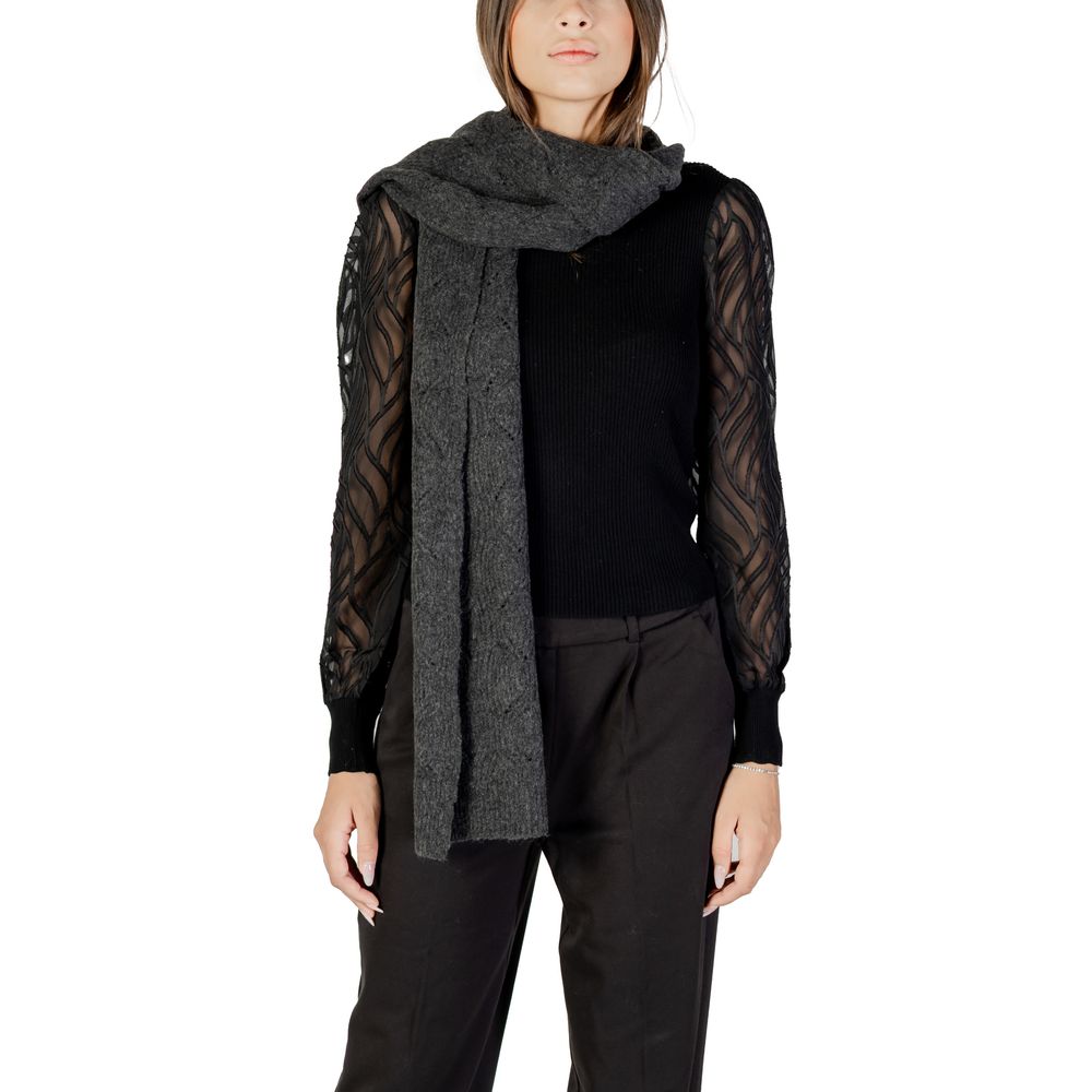 Only Gray Recycled Polyester Scarf