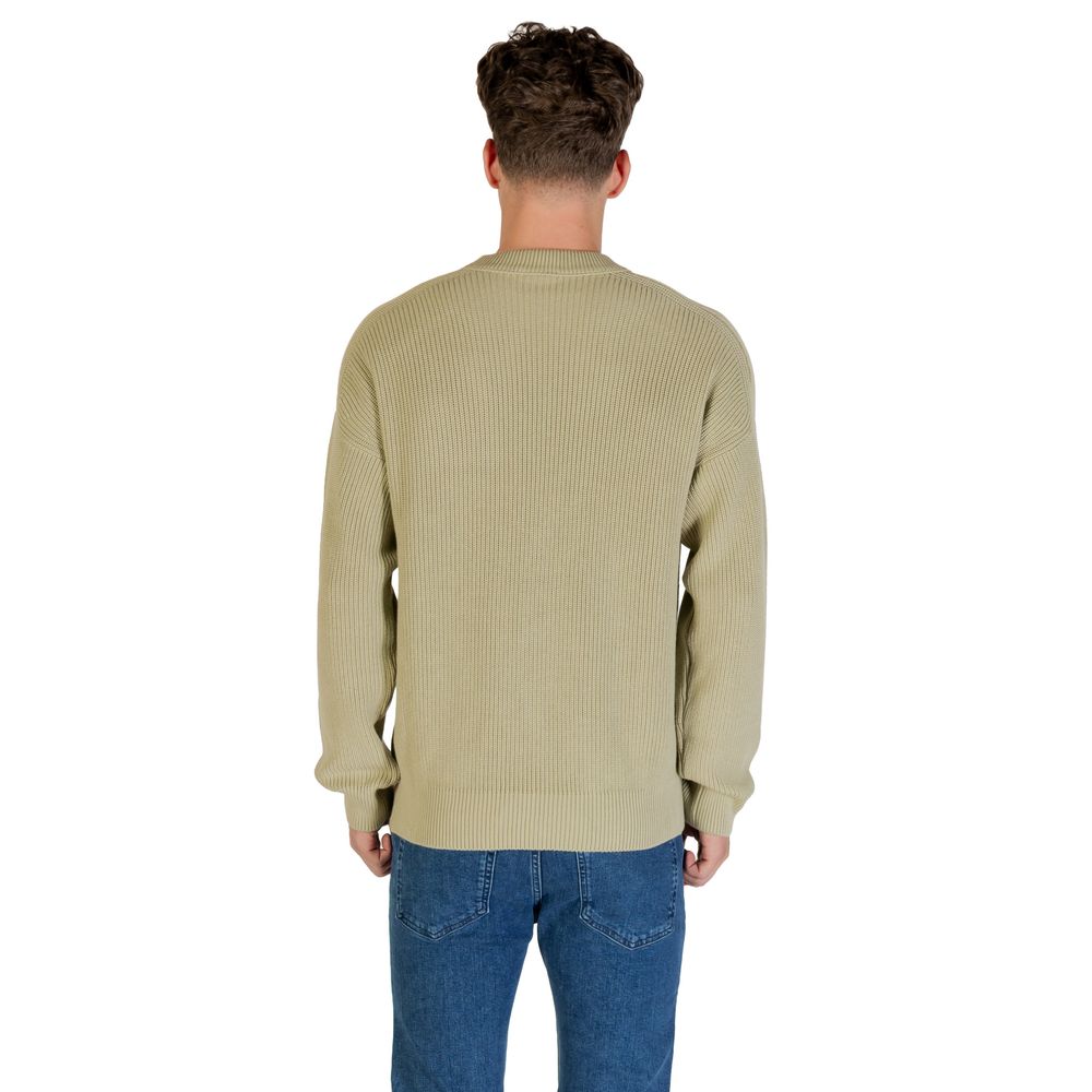 Hugo Boss Green Cotton Sweatshirt