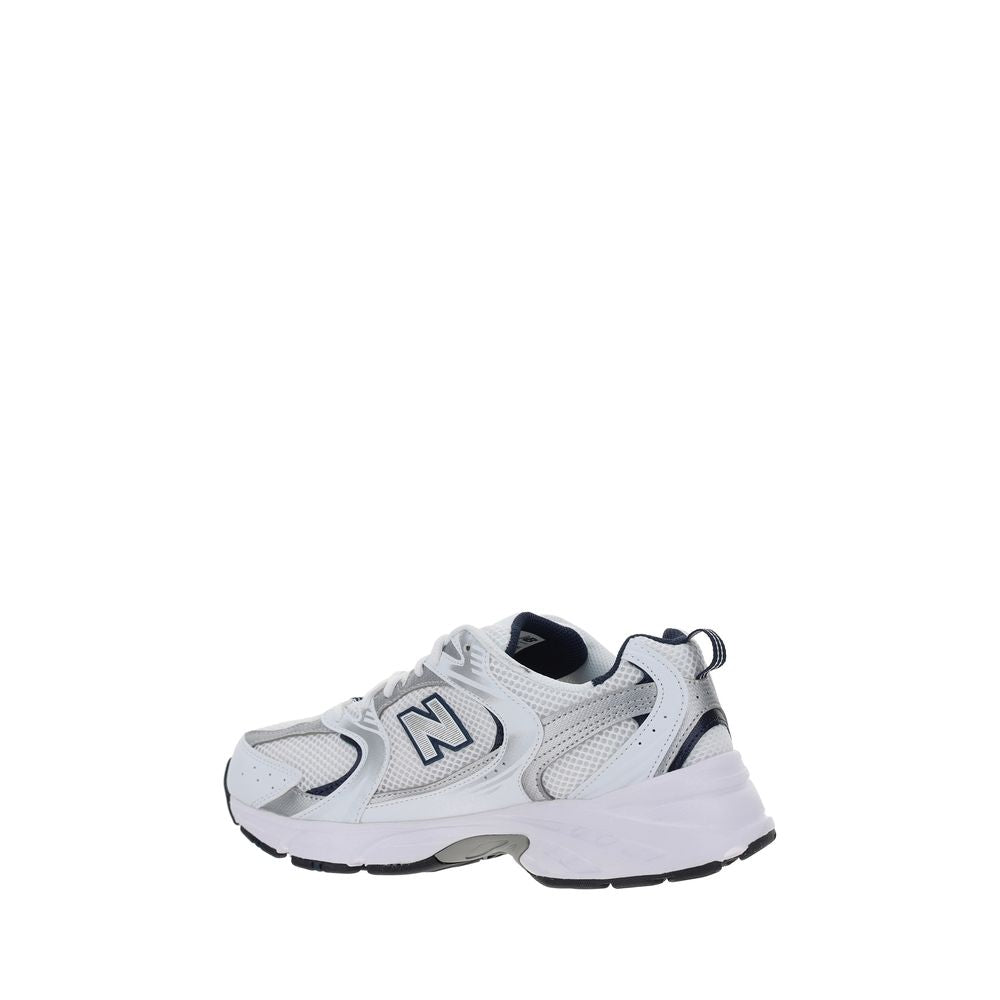 New Balance White Polyethylene Athletic Sneakers