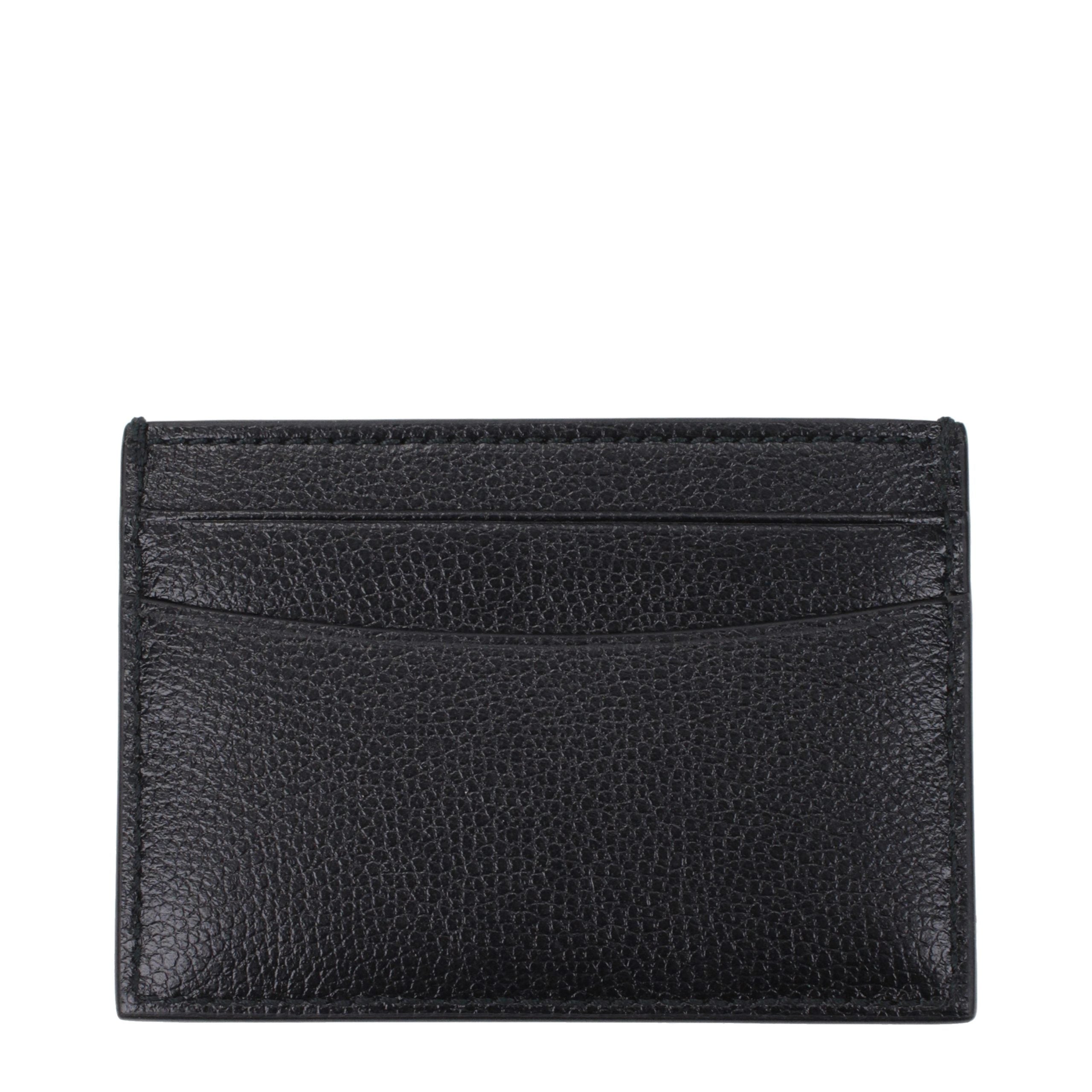 Bally Black Leather Cardholder