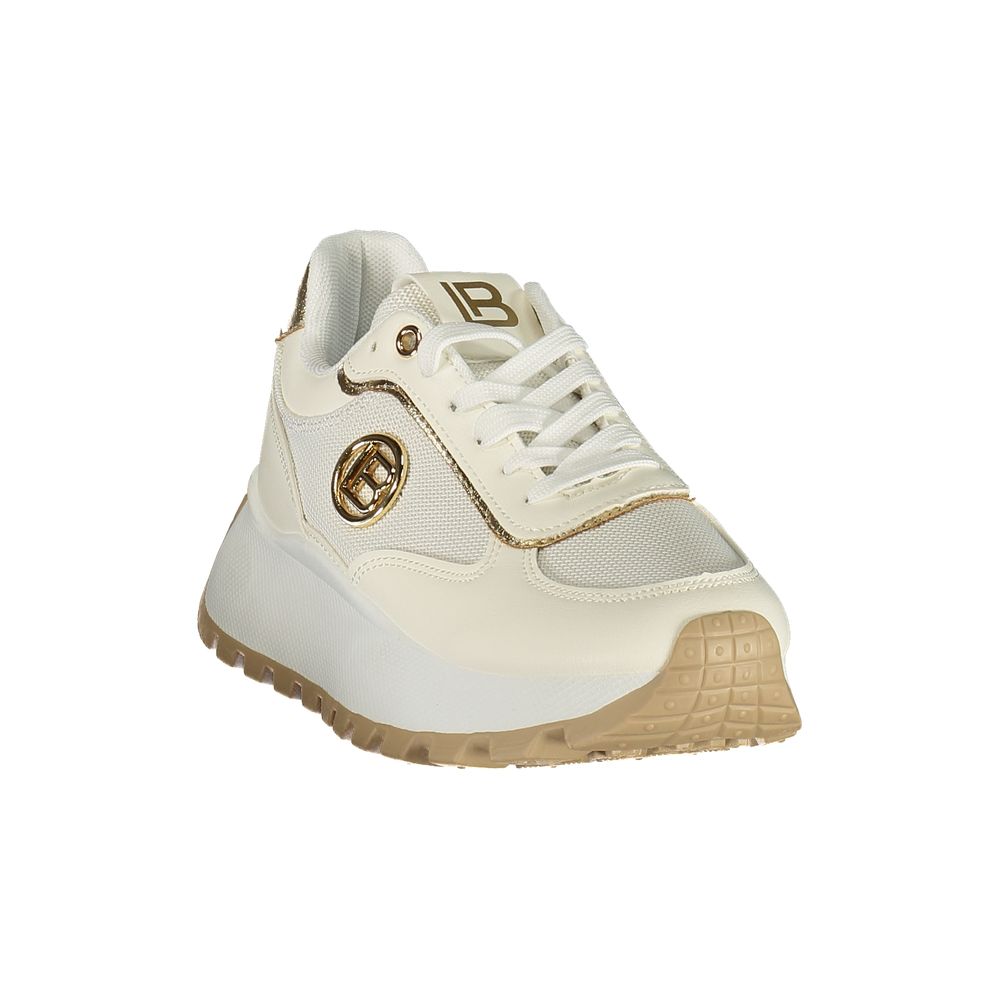 Laura Biagiotti Bianco Polyurethane Women Sneaker