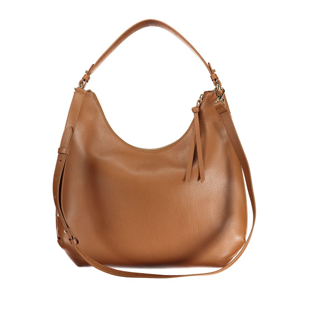 Coccinelle Marrone Leather Woman Handbag