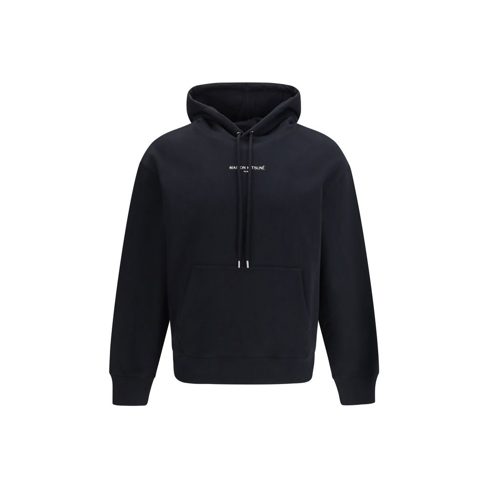 Maison Kitsuné Black Cotton Sweatshirt