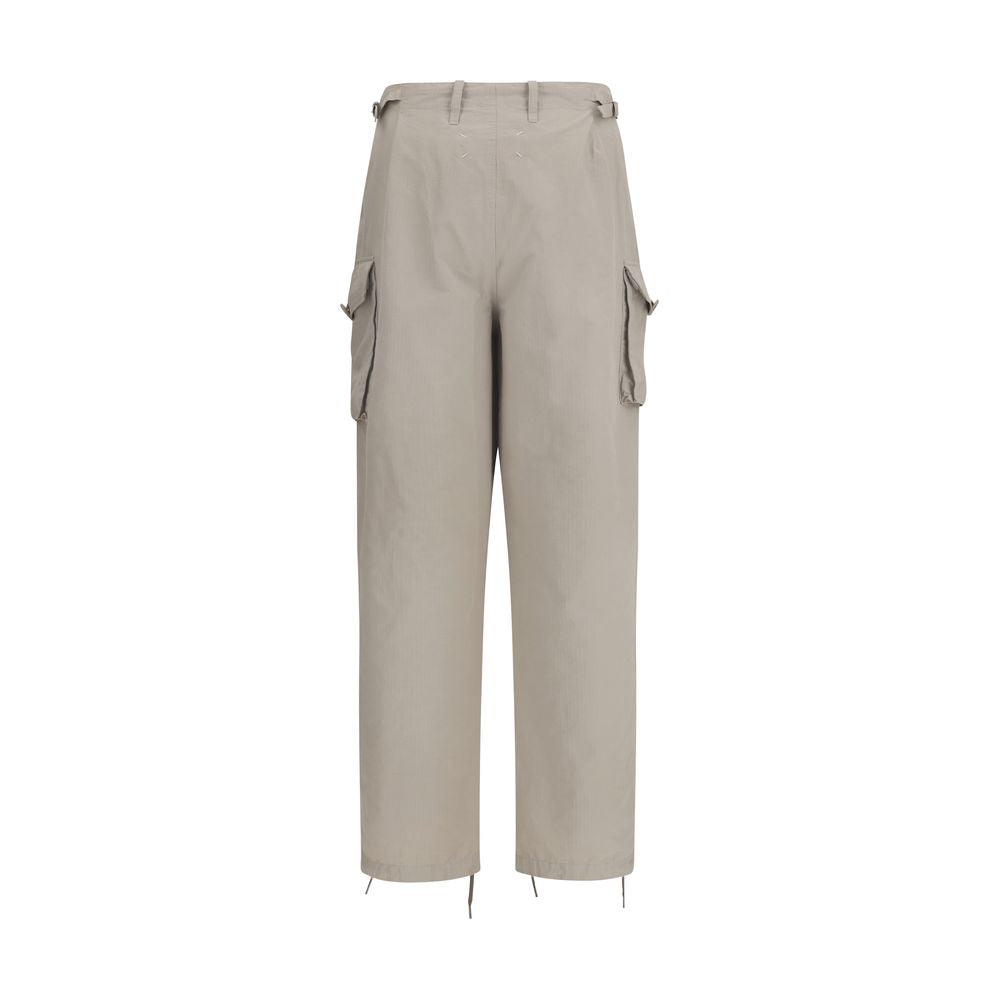 Maison Margiela Beige Cotton Cargo Pants