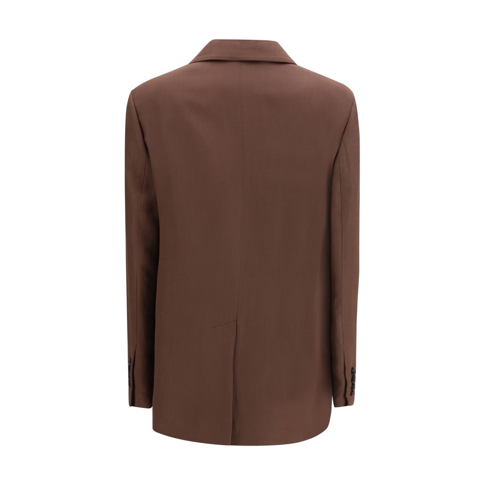 Brunello Cucinelli Brown Linen Blazer