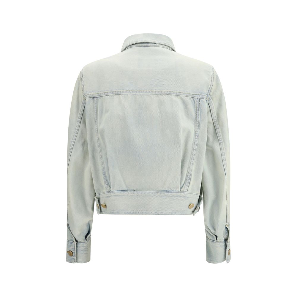 Jacob Cohen Gray Cotton Denim Jacket