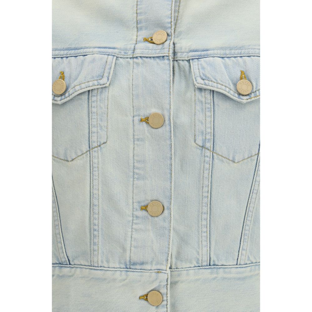 Jacob Cohen Gray Cotton Denim Jacket