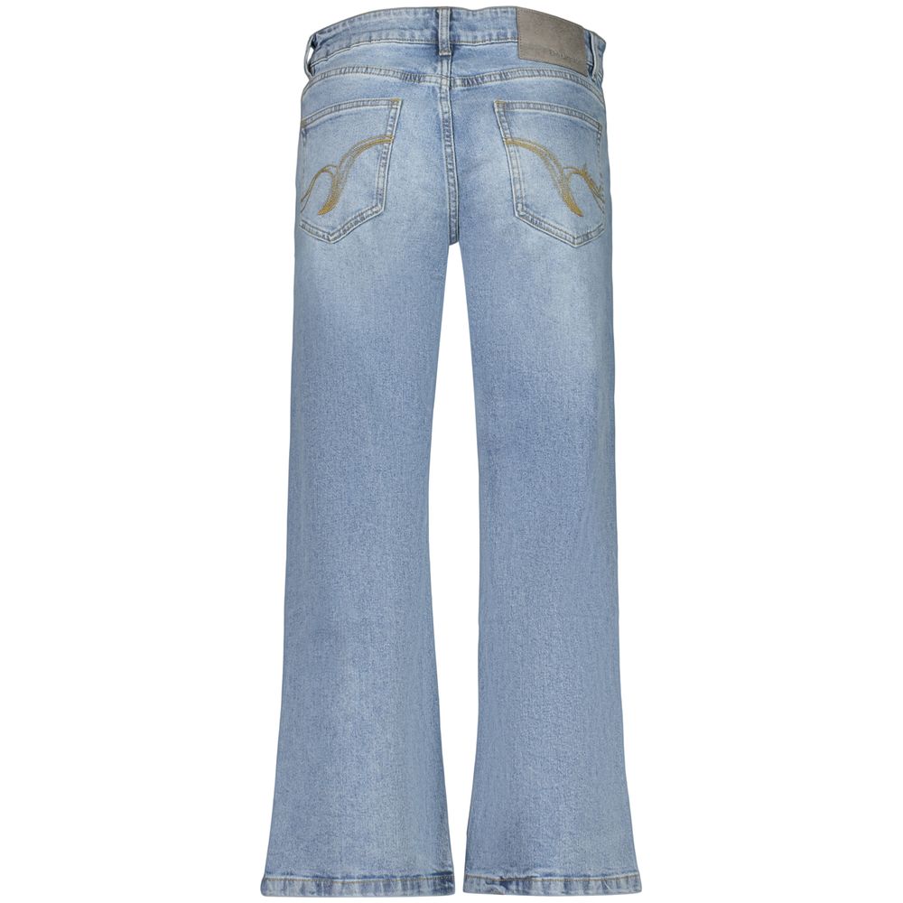 Desigual Azzurro Cotton Women Jeans